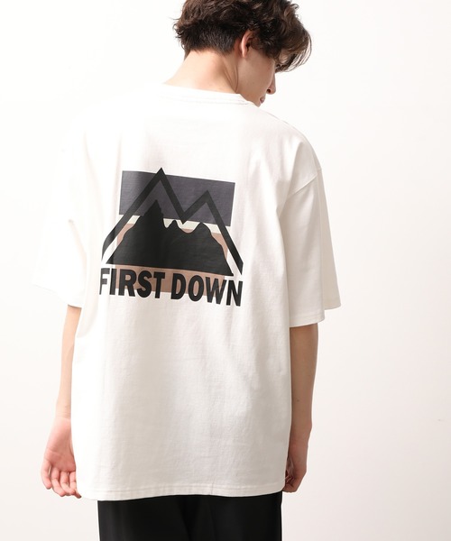 FIRST DOWN(ファーストダウン)の「【FIRST DOWN/ファーストダウン】別注バックプリントTEE(Tシャツ/カットソー・メンズ・ホワイト/ブラック/ベージュ・M/L)」の22枚目の写真
