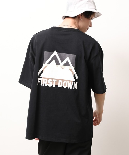 FIRST DOWN(ファーストダウン)の「【FIRST DOWN/ファーストダウン】別注バックプリントTEE(Tシャツ/カットソー・メンズ・ホワイト/ブラック/ベージュ・M/L)」の15枚目の写真