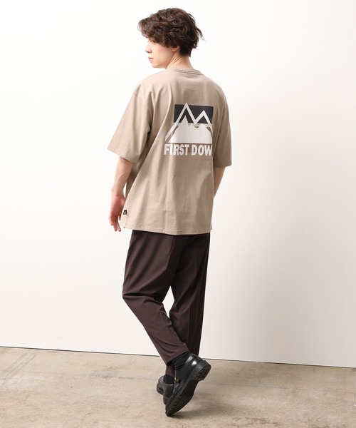 FIRST DOWN(ファーストダウン)の「【FIRST DOWN/ファーストダウン】別注バックプリントTEE(Tシャツ/カットソー・メンズ・ホワイト/ブラック/ベージュ・M/L)」の7枚目の写真