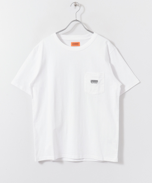 UNIVERSAL OVERALL(ユニバーサルオーバーオール)の「『別注』UNIVERSAL OVERALL×URBAN RESEARCH エンブロイダリーTシャツ(Tシャツ/カットソー・メンズ・ホワイト/ベージュ/オレンジ/ミント・SMALL/MEDIUM/LARGE)」の11枚目の写真