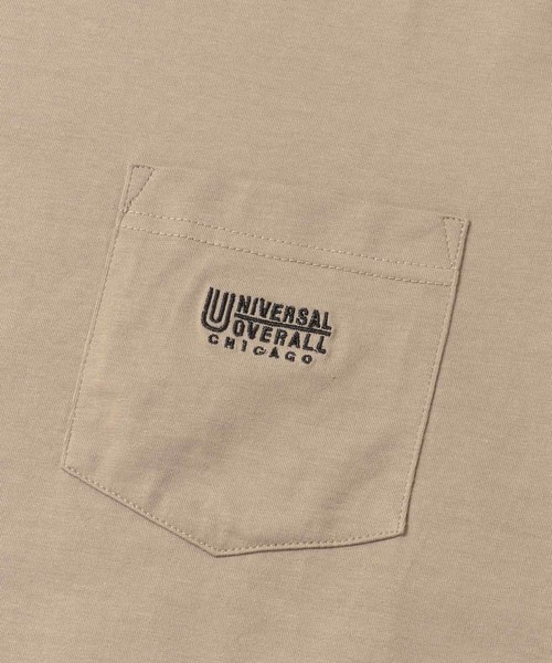 UNIVERSAL OVERALL(ユニバーサルオーバーオール)の「『別注』UNIVERSAL OVERALL×URBAN RESEARCH エンブロイダリーTシャツ(Tシャツ/カットソー・メンズ・ホワイト/ベージュ/オレンジ/ミント・SMALL/MEDIUM/LARGE)」の19枚目の写真