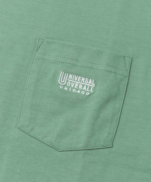 UNIVERSAL OVERALL(ユニバーサルオーバーオール)の「『別注』UNIVERSAL OVERALL×URBAN RESEARCH エンブロイダリーTシャツ(Tシャツ/カットソー・メンズ・ホワイト/ベージュ/オレンジ/ミント・SMALL/MEDIUM/LARGE)」の20枚目の写真
