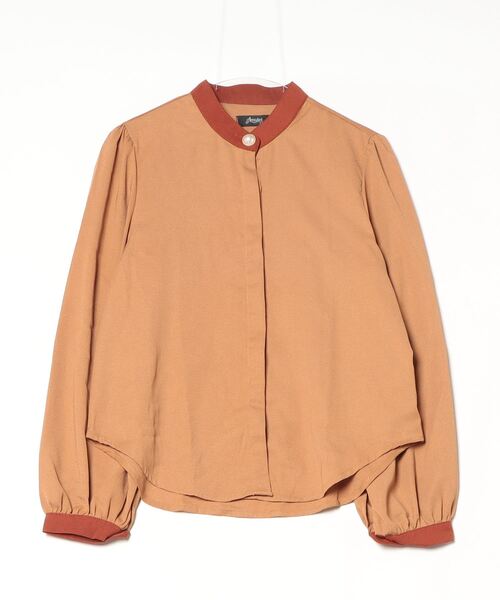 Amulet（アミュレット）の「【お気に入り3.5万人突破】デイリーにオンオフ着回せる◎　シフォンブラウス（シャツ/ブラウス・レディース・ホワイト/ベージュ/ネイビー/グリーン/ピンク/ブラウン/ボルドー/グレー/ブルー/ブラック・FREE）」の13枚目の写真