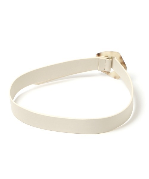 PAGEBOY（ページボーイ）の「マーブルバックルベルト（ベルト・レディース・ブラック/オフホワイト・FREE）」の6枚目の写真