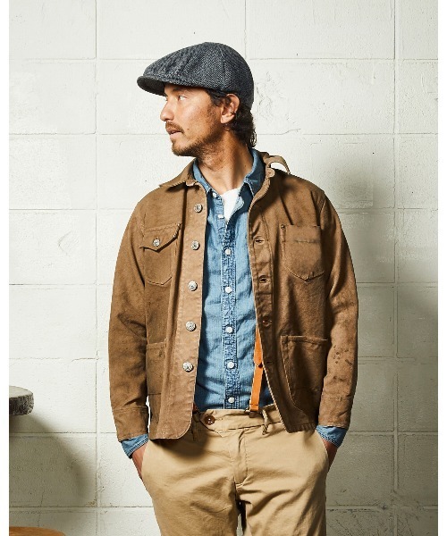 TMT（ティーエムティー）の「CANVAS COVERALL(MUD DYEING-VINTAGE