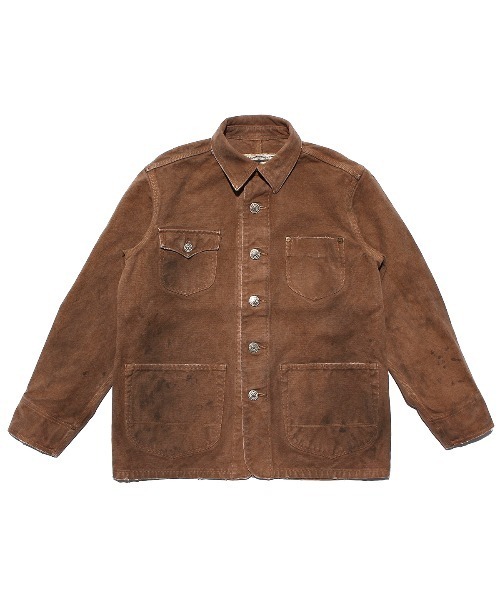 TMT（ティーエムティー）の「CANVAS COVERALL(MUD DYEING-VINTAGE