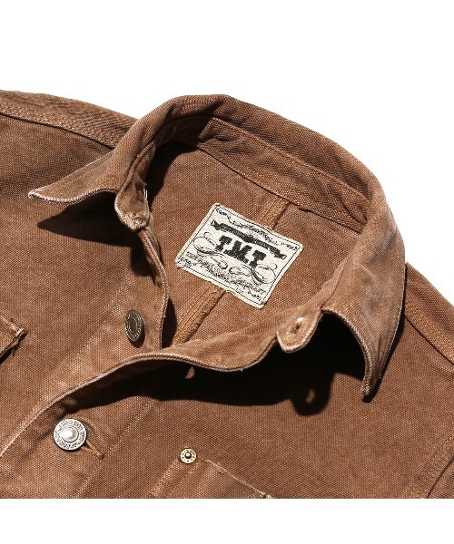 TMT（ティーエムティー）の「CANVAS COVERALL(MUD DYEING-VINTAGE