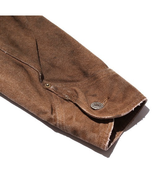 TMT（ティーエムティー）の「CANVAS COVERALL(MUD DYEING-VINTAGE