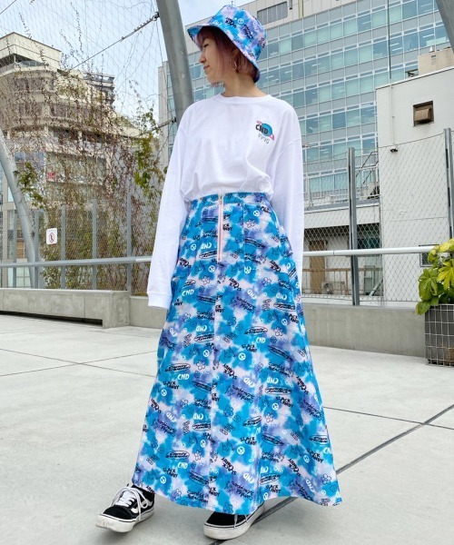 Candy Stripper（キャンディストリッパー）の「SPACE CLUB L/S Tシャツ（Tシャツ/カットソー・レディース・ブラック/パープル/オフホワイト・2）」の10枚目の写真