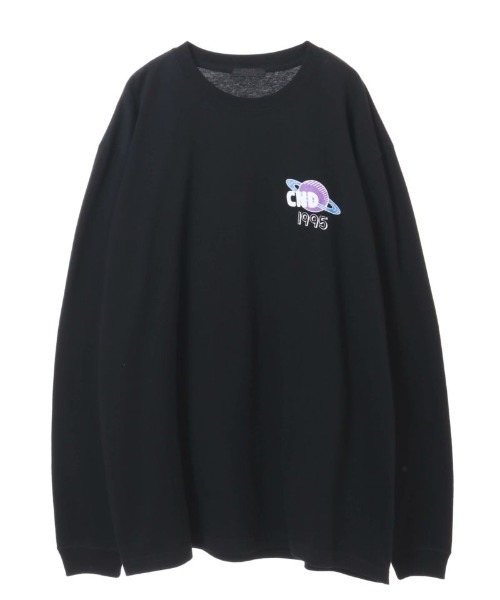 Candy Stripper（キャンディストリッパー）の「SPACE CLUB L/S Tシャツ（Tシャツ/カットソー・レディース・ブラック/パープル/オフホワイト・2）」の19枚目の写真