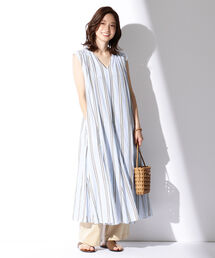 Ne Quittez Pas ヌキテパのワンピース ドレス ストライプ柄 通販 Zozotown