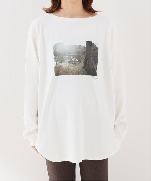 Spick & Span - [Spick*A.Miyoshi]フォトロンTee◆ Spick & Span（スピックアンドスパン）の「[Spick*A.Miyoshi