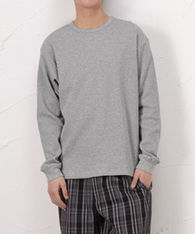 ワッフルロングスリーブTシャツ