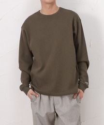 ワッフルロングスリーブTシャツ