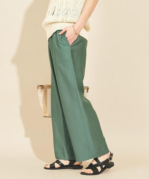 BEAUTY&YOUTH UNITED ARROWS（ビューティーアンドユースユナイテッドアローズ）の「BY∴ ツイルパッチポケットイージーパンツ -ウォッシャブル-（その他パンツ・レディース・ブラック/ブラウン/ケリー/ロイヤルブルー・M/S）」の17枚目の写真