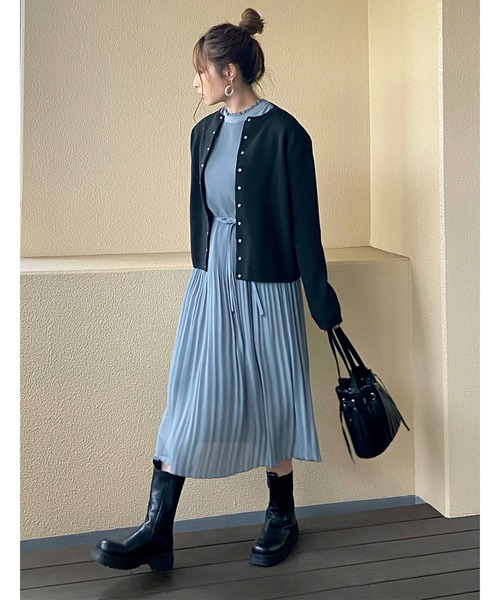 SUGAR BISKET(シュガービスケット)の「サイドゴアロングブーツ(ブーツ・レディース・ブラック/ホワイト・35/36/37/38/39/40)」の14枚目の写真