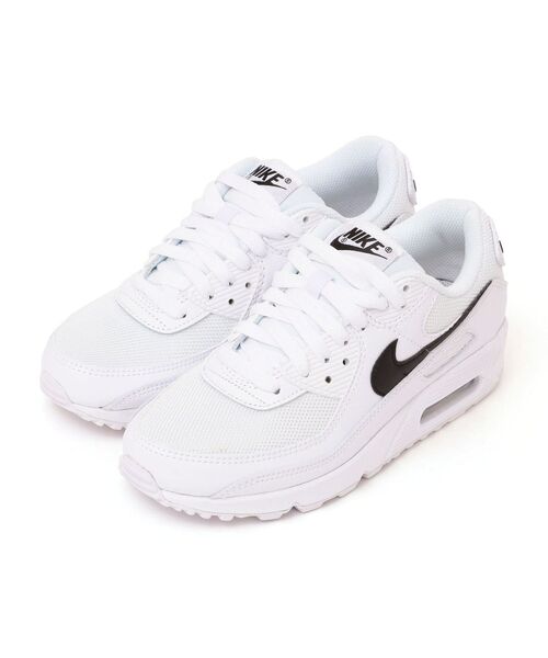 NIKE(ナイキ)の「NIKE:AIR MAX 90(スニーカー・レディース・ホワイト/ピンク・50/40/35/45/30)」の1枚目の写真