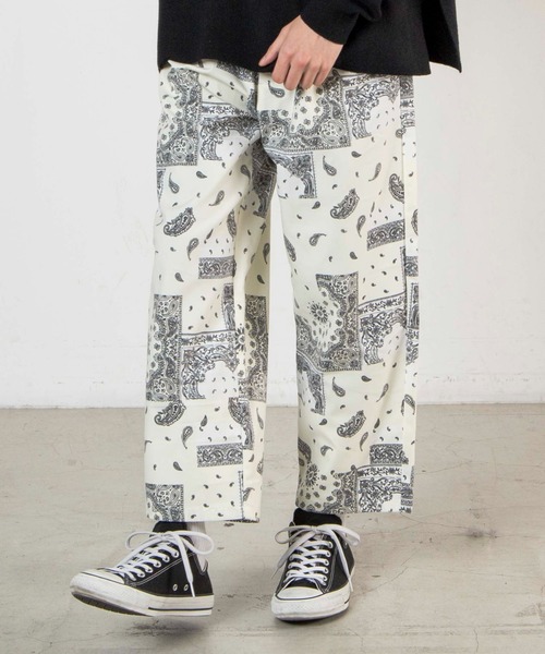 WEGO（ウィゴー）の「WEGO/【セットアップ対応商品】TR総柄セミワイド