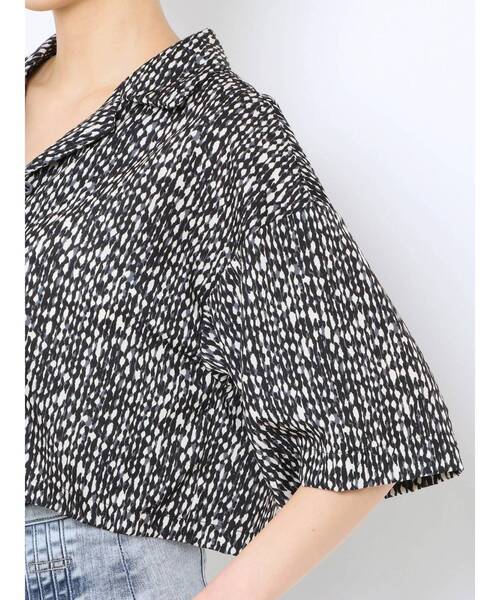 EMODA（エモダ）の「オープンカラーショートシャツ（シャツ/ブラウス・レディース・ブラック/グレー/ピンク/その他・FREE）」の13枚目の写真