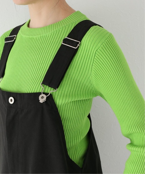 JOINT WORKS（ジョイントワークス）の「J-サロペット（サロペット/オーバーオール・レディース・ブラック/ベージュ・FREE）」の4枚目の写真