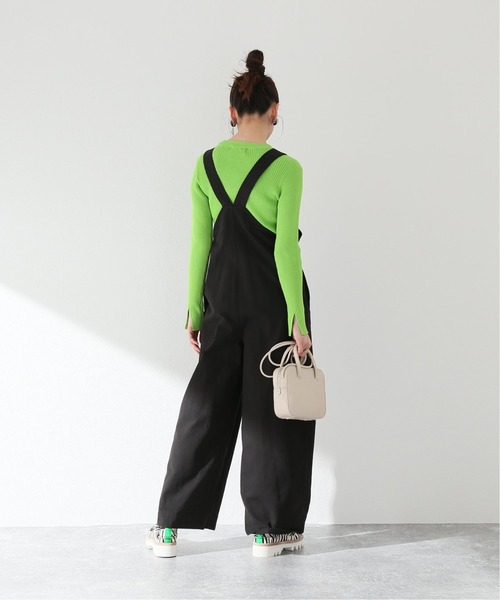 JOINT WORKS（ジョイントワークス）の「J-サロペット（サロペット/オーバーオール・レディース・ブラック/ベージュ・FREE）」の3枚目の写真