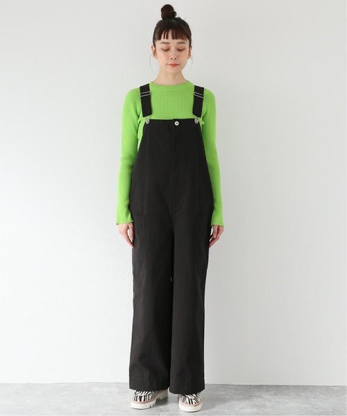 JOINT WORKS（ジョイントワークス）の「J-サロペット（サロペット/オーバーオール・レディース・ブラック/ベージュ・FREE）」の17枚目の写真