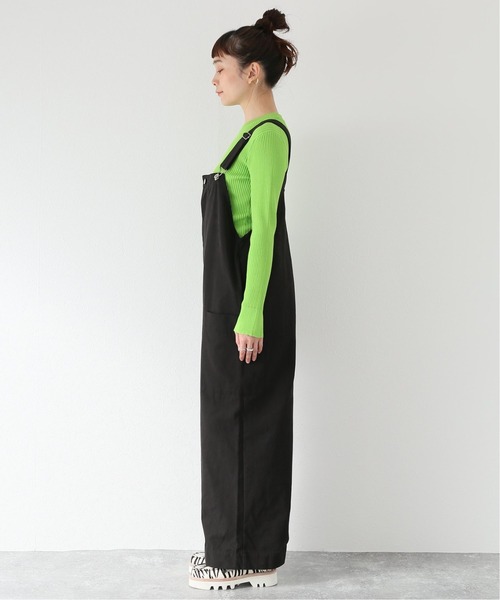 JOINT WORKS（ジョイントワークス）の「J-サロペット（サロペット/オーバーオール・レディース・ブラック/ベージュ・FREE）」の14枚目の写真