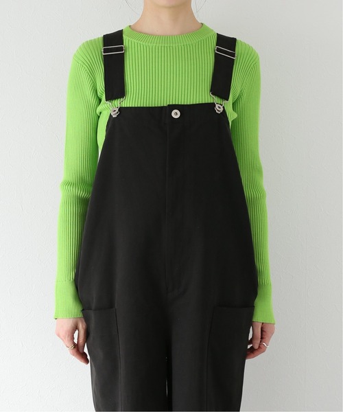 JOINT WORKS（ジョイントワークス）の「J-サロペット（サロペット/オーバーオール・レディース・ブラック/ベージュ・FREE）」の12枚目の写真