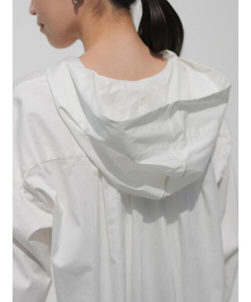 AMERICAN HOLIC(アメリカンホリック)の「フード付きシャツチュニック(Tシャツ/カットソー・レディース・サックスブルー/オフホワイト・FREE)」の22枚目の写真