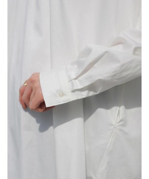 AMERICAN HOLIC(アメリカンホリック)の「フード付きシャツチュニック(Tシャツ/カットソー・レディース・サックスブルー/オフホワイト・FREE)」の21枚目の写真