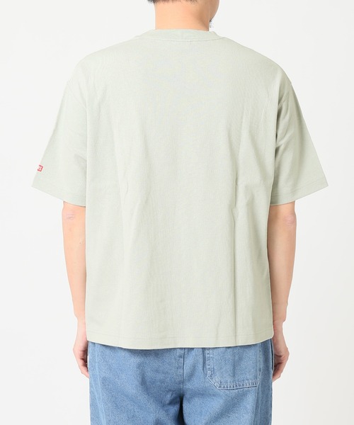 CHUMS（チャムス）の「【CHUMS×relume/チャムス】別注 ワンポイント Tシャツ（Tシャツ/カットソー・メンズ・ホワイト/グリーン・MEDIUM/LARGE）」の11枚目の写真