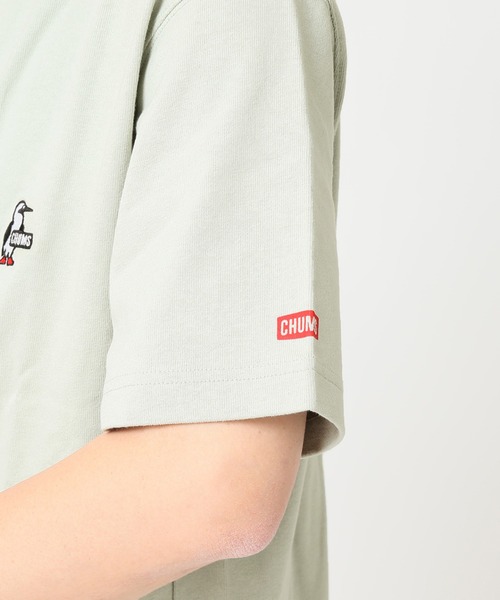 CHUMS（チャムス）の「【CHUMS×relume/チャムス】別注 ワンポイント Tシャツ（Tシャツ/カットソー・メンズ・ホワイト/グリーン・MEDIUM/LARGE）」の14枚目の写真