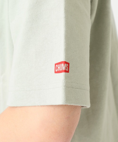 CHUMS（チャムス）の「【CHUMS×relume/チャムス】別注 ワンポイント Tシャツ（Tシャツ/カットソー・メンズ・ホワイト/グリーン・MEDIUM/LARGE）」の15枚目の写真