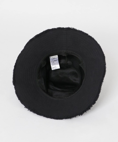 URBAN RESEARCH DOORS（アーバンリサーチドアーズ）の「コットンフリンジハット（ハット・レディース・ナチュラル/ブラック・ONE）」の5枚目の写真