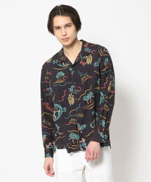 amok | amok /アモク/別注アロハ ロングスリーブシャツ(シャツ/ブラウス)