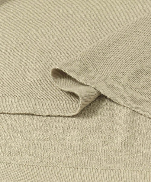 URBAN RESEARCH DOORS（アーバンリサーチドアーズ）の「リネンニットベスト∴（ベスト・メンズ・ベージュ/ブルー系その他・40/38）」の10枚目の写真