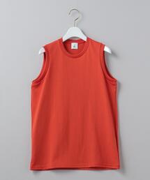 6 | ＜6(ROKU)＞COTTON BASIC NO SLEEVE T-SHIRT/Tシャツ(Tシャツ/カットソー)
