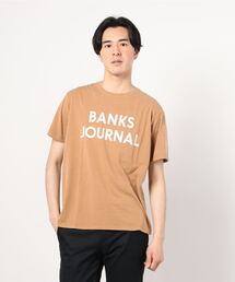 ∴【 BANKS JOURNAL / バンクスジャーナル 】 JOURNAL ジャーナル ブランドロゴTシャツ ショートスリーブ