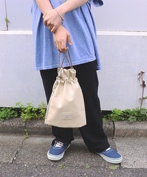 Factor= | ヴィーガンレザー巾着ショルダーバッグ(ショルダーバッグ)