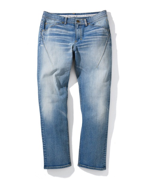 n(n) BY NUMBER (N)INE（エヌエヌバイナンバーナイン）の「TAPERED STRETCH DENIM JEANS(HARD WASH)（デニムパンツ・メンズ・ブルー・4/3/2）」の11枚目の写真