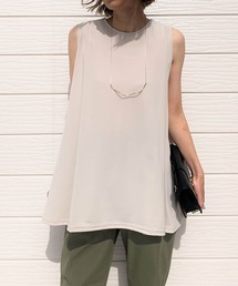 Q | フレアノースリトップス(Tシャツ/カットソー)