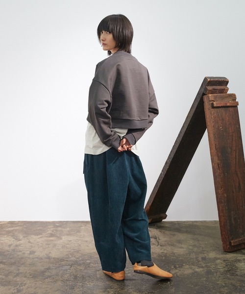 Dulcamara（ドゥルカマラ）の「2021秋冬 コーデュロイタックワイドPT