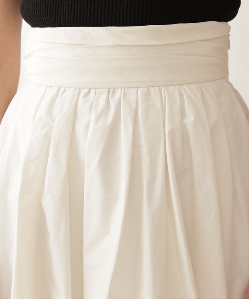 PROPORTION BODY DRESSING（プロポーションボディドレッシング）の「ギャザーロングスカート / 1211120904（スカート・レディース・ブラック系その他/ホワイト/ネイビー・SMALL/MEDIUM）」の8枚目の写真