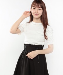 LODISPOTTO | バックリュバンパワショルハイネックカットソー(Tシャツ/カットソー)