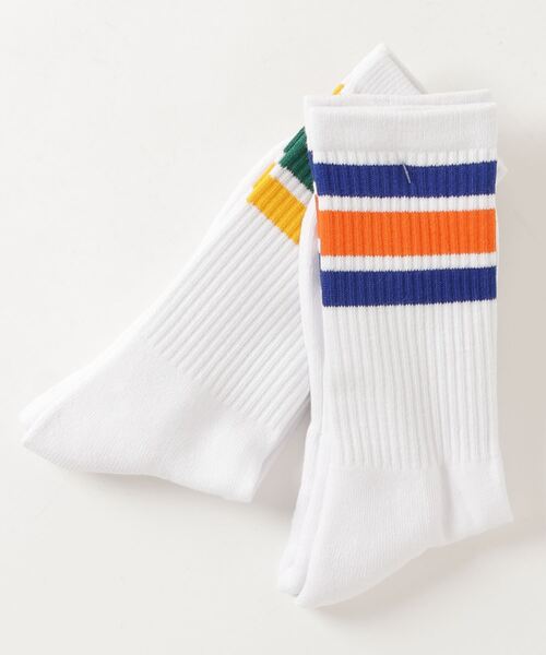 Healthknit(ヘルスニット)の「Healthknit-ライン&ロゴ・2P-Socks/ヘルスニット ソックス(ソックス/靴下・メンズ・その他2/その他5/その他4/その他3/その他8/その他7/その他6・FREE)」の22枚目の写真