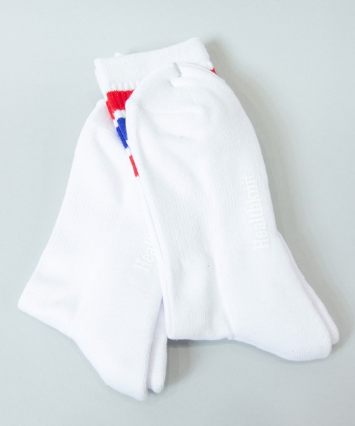 Healthknit(ヘルスニット)の「Healthknit-ライン&ロゴ・2P-Socks/ヘルスニット ソックス(ソックス/靴下・メンズ・その他2/その他5/その他4/その他3/その他8/その他7/その他6・FREE)」の8枚目の写真