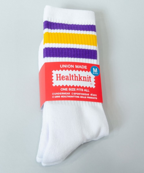 Healthknit(ヘルスニット)の「Healthknit-ライン&ロゴ・2P-Socks/ヘルスニット ソックス(ソックス/靴下・メンズ・その他2/その他5/その他4/その他3/その他8/その他7/その他6・FREE)」の12枚目の写真