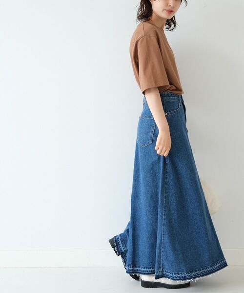 SOMETHING x B:MING by BEAMS デニムスカート SOMETHING x B:MING by BEAMS デニムスカート - メルカリ