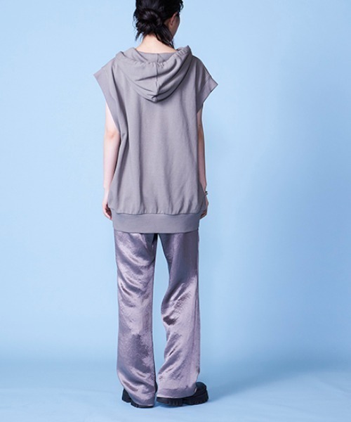 lautreamont BLEUBLANC（ロートレアモンブルーブラン）の「ルーズサテンパンツ（その他パンツ・レディース・ベージュ/ブラウン/グリーン・9号/11号/7号）」の20枚目の写真