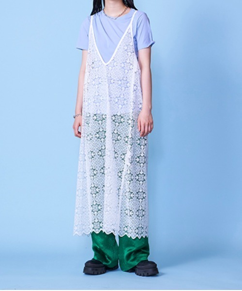 lautreamont BLEUBLANC（ロートレアモンブルーブラン）の「ルーズサテンパンツ（その他パンツ・レディース・ベージュ/ブラウン/グリーン・9号/11号/7号）」の7枚目の写真